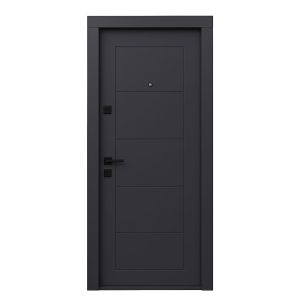 Pentagon – Ușă Apartament Gri Antracit